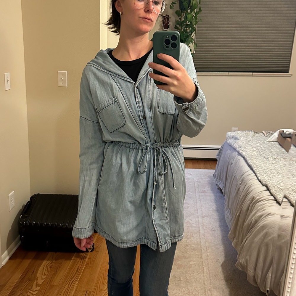 BDG Long Denim Jacket